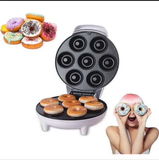 7 Holes Mini Donut Maker Machine For Kids