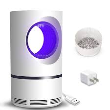 Electric Mosquito Killer Lamp – USB UV LED Insect Trap Silent Bug Zapper for Home & Bedroom